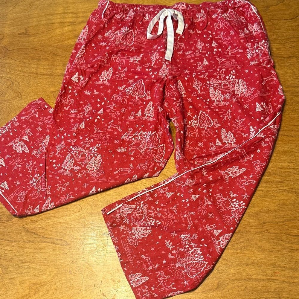Victoria's Secret Red Pajama Pants
